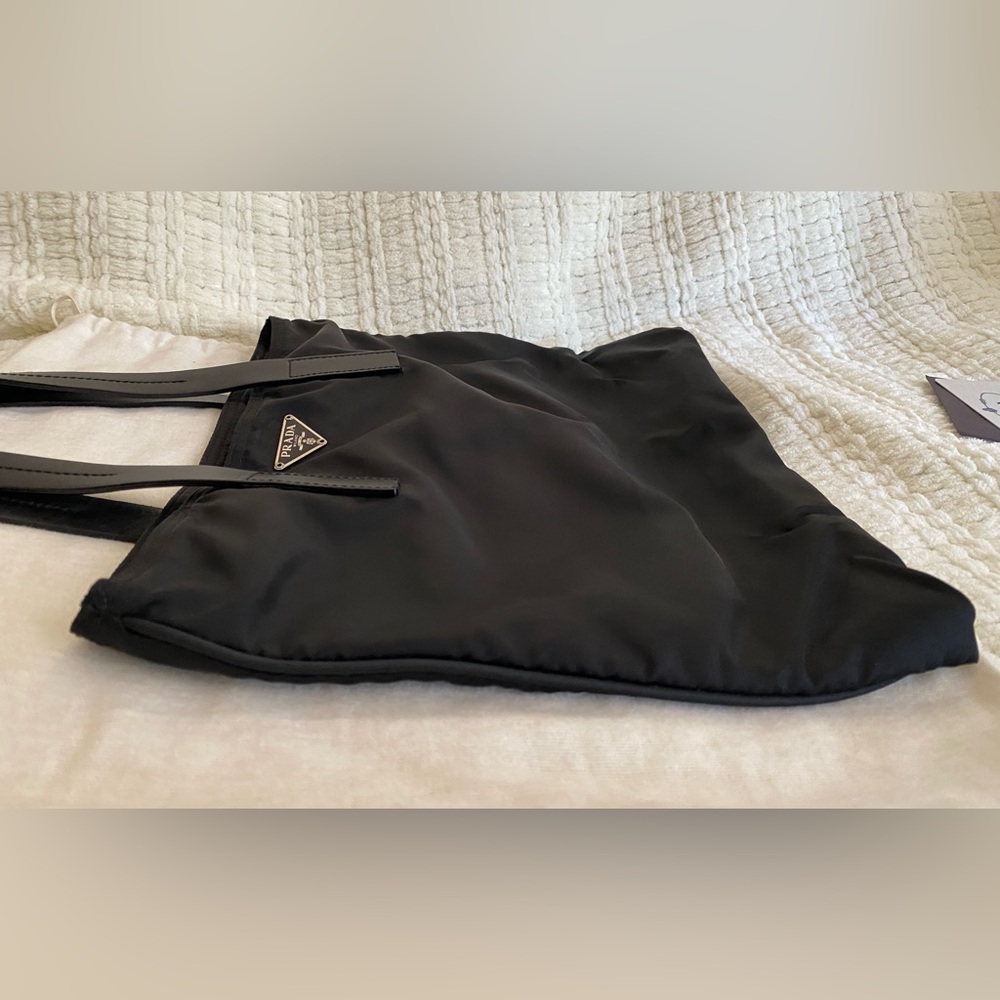 Prada Black Nylon Tote Bag - Picture 4 of 14